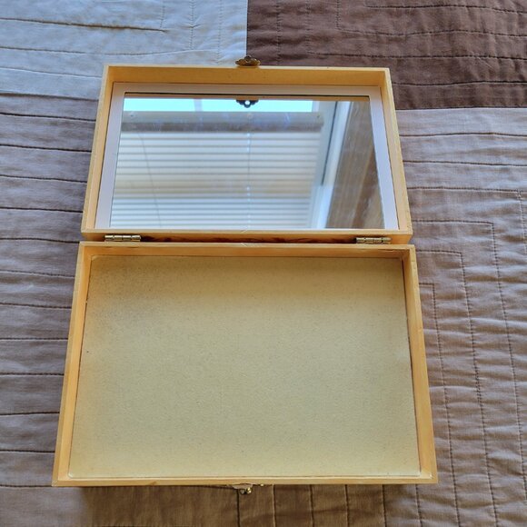 Reeves Enchantments Horse Mirrored Lid Jewelry Box with 4 Lower Drawers - Picture 9 of 9